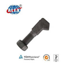 Odd Shaped Anchor Bolt with Plain Oiled Special Fastener